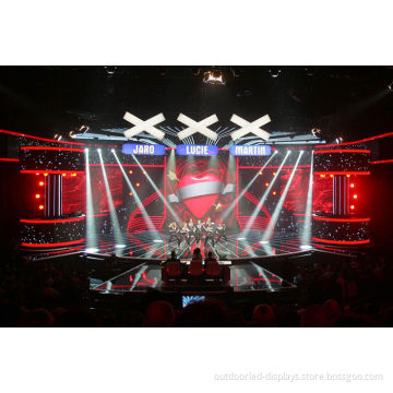 High Resolution P6.25 Rental Mesh Led Display , 1r1g1b Stage Background Led Screen